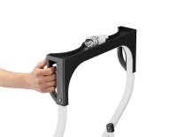 Hailo Klapptritt StandardLine K75 weiß 2 Stufen, H: 115,0 cm