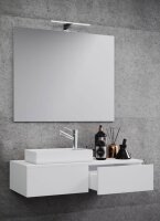 VCM my bath Badmöbel-Set 3-teilig Gudas 914832 weiß 85,0 x 35,0 x 29,5 cm