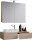 VCM my bath Badmöbel-Set 3-teilig Gudas 914837 sonoma-eiche 85,0 x 35,0 x 14,0 cm