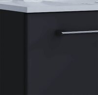 VCM my bath Badmöbel-Set 2-teilig Badinos 914848 schwarz 80,0 x 46,0 x 50,0 cm