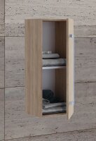 VCM my bath Bad-Hängeschrank VCB 3 914887 sonoma-eiche 33,0 x 22,0 x 75,0 cm