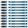 Schneider Kugelschreiber Slider Memo hellblau/schwarz, Schreibfarbe: schwarz, 10 St.
