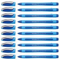 Schneider Kugelschreiber Slider Memo hellblau/dunkelblau,...