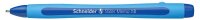 Schneider Kugelschreiber Slider Memo hellblau/dunkelblau, Schreibfarbe: blau, 10 St.