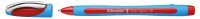 Schneider Kugelschreiber Slider Memo hellblau/rot, Schreibfarbe: rot, 10 St.
