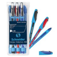 Schneider Kugelschreiber Slider Memo farbsortiert,...