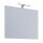 VCM my bath Spiegel mit Beleuchtung VCB 2 914884 silber 80,0 x 3,0 x 40,0 cm