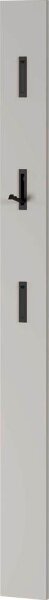 GERMANIA Wandgarderobe 3728-572 braun Holz 3 Haken 15,0 x 170,0 cm, 1 St.