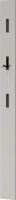 GERMANIA Wandgarderobe 3728-572 braun Holz 3 Haken 15,0 x...
