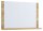 VCM my bath Spiegel VCB 10 915172 honig-eiche 80,0 x 17,0 x 55,0 cm