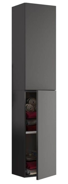 VCM my bath Bad-Hängeschrank VCB 11 915177 anthrazit 33,0 x 22,0 x 150,0 cm