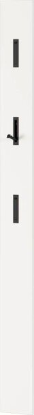 GERMANIA Wandgarderobe 3728-84 weiß Holz 3 Haken 15,0 x 170,0 cm, 1 St.