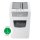 LEITZ IQ Slim Office Aktenvernichter mit Partikelschnitt P-4, 4 x 28 mm, bis 12 Blatt, weiß