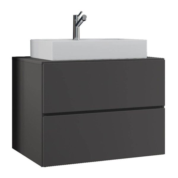 VCM my bath Badmöbel-Set 2-teilig Lendas S 915199 anthrazit 81,0 x 46,0 x 69,0 cm