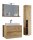 VCM my bath Badmöbel-Set 4-teilig Lendas L 915209 honig-eiche 114,0 x 52,0 x 150,0 cm