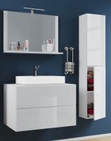 VCM my bath Badmöbel-Set 4-teilig Lendas L 915207 weiß 94,0 x 46,0 x 150,0 cm