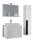 VCM my bath Badmöbel-Set 4-teilig Lendas L 915207 weiß 94,0 x 46,0 x 150,0 cm