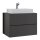 VCM my bath Badmöbel-Set 5-teilig Lendas XL 915217 anthrazit 147,0 x 52,0 x 150,0 cm