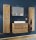 VCM my bath Badmöbel-Set 5-teilig Lendas XL 915215 honig-eiche 147,0 x 52,0 x 150,0 cm