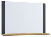 VCM my bath Spiegel VCB 10 916701 honig-eiche, anthrazit...