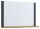 VCM my bath Spiegel VCB 10 916701 honig-eiche, anthrazit 80,0 x 17,0 x 55,0 cm