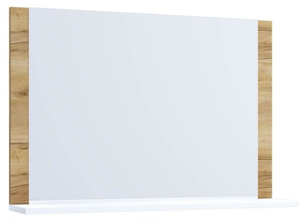 VCM my bath Spiegel VCB 10 916700 honig-eiche, weiß 80,0 x 17,0 x 55,0 cm