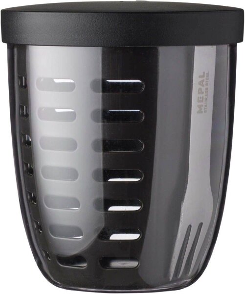 MEPAL Speisebehälter Ellipse nordic black 0,6 l, 1 St.