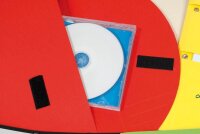 ELCO Ösenhefter Ordo Collecto Karton farbsortiert DIN A4 überbreit, 3 St.