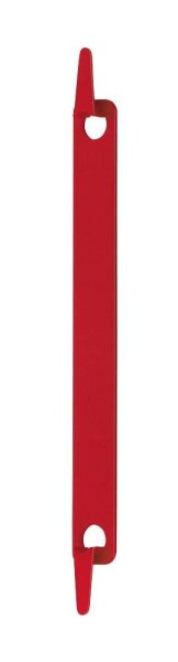 Top-Print Heftstreifen BI-CLIP Abheftstreifen rot Kunststoff, 50 St.