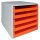 M&M Schubladenbox  orange 30050959, DIN A4 mit 5 Schubladen, 1 St.