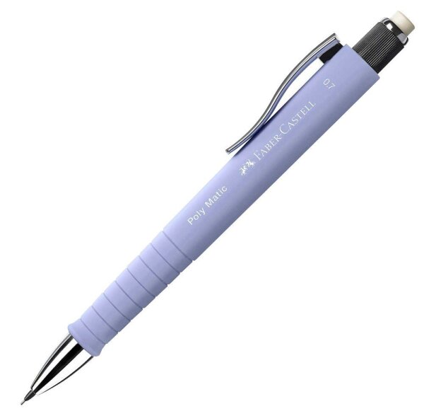 FABER-CASTELL POLY MATIC Druckbleistift lila B 0,7 mm, 1 St.