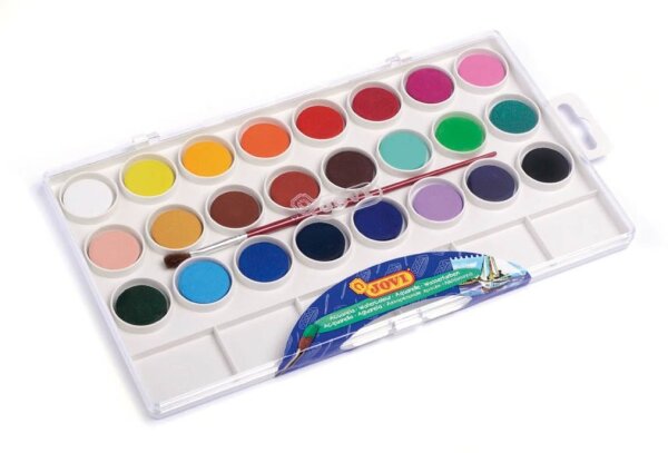 JOVI Wasserfarbkasten 24 Farben