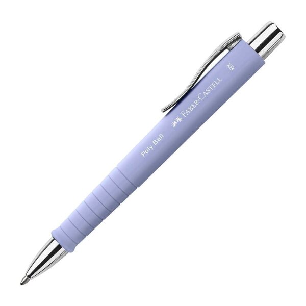 FABER-CASTELL Kugelschreiber POLY BALL Colous XB iris, Schreibfarbe: blau, 1 St.