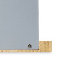 relaxdays Buchstützen braun 11,5 x 12,5 x 17,0 cm, 2 St.