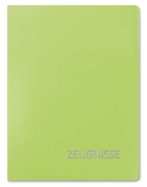 ROTH Zeugnismappe DIN A4, 20 Hüllen grün, 1 St.