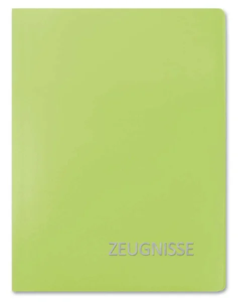 ROTH Zeugnismappe DIN A4, 20 Hüllen grün, 1 St.