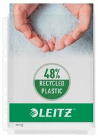 LEITZ Prospekthüllen DIN A4 transparent genarbt 0,17 mm, 5 St.