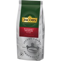 JACOBS BANQUET MEDIUM Kaffee, gemahlen, Arabica- und...