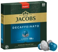 JACOBS DECAFFEINATO Kaffeekapseln, Arabica- und...