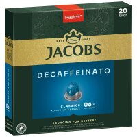 JACOBS DECAFFEINATO Kaffeekapseln, Arabica- und...