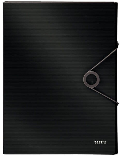 LEITZ Heftbox Solid 4568 3,0 cm schwarz, 1 St.