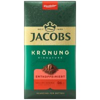 JACOBS KRÖNUNG SIGNATURE ENTKOFFEINIERT Kaffee,...