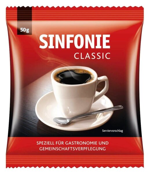 JACOBS CLASSIC Kaffee, gemahlen, Arabica- und Robustabohnen 50 g