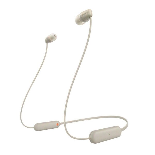 SONY WI-C100C In-Ear-Kopfhörer beige  ( WIC100C.CE7 )