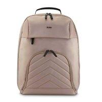 hama Laptop-Rucksack Premium Lightweight Kunstfaser beige...