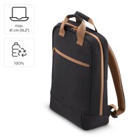 hama Laptop-Rucksack Ultra Lightweight Recycling-PET schwarz 13,0 l bis 41,0 cm (16,2 Zoll)