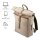hama Laptop-Rucksack Silvan Recycling-PET beige 22,0 l bis 41,0 cm (16,2 Zoll)