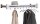 Kerkmann Wandgarderobe Montana 32655114 silber Metall 100,0 x 12,5 cm, 1 St.