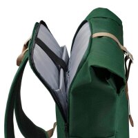 hama Laptop-Rucksack Silvan Recycling-PET grün 22,0 l bis 41,0 cm (16,2 Zoll)