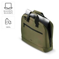hama Laptoptasche Ultra Lightweight Recycling-PET grün 00222048